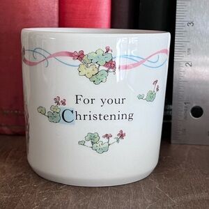Wedgwood Peter Rabbit Christening Mug – Baby Feeding / Nursery Keepsake